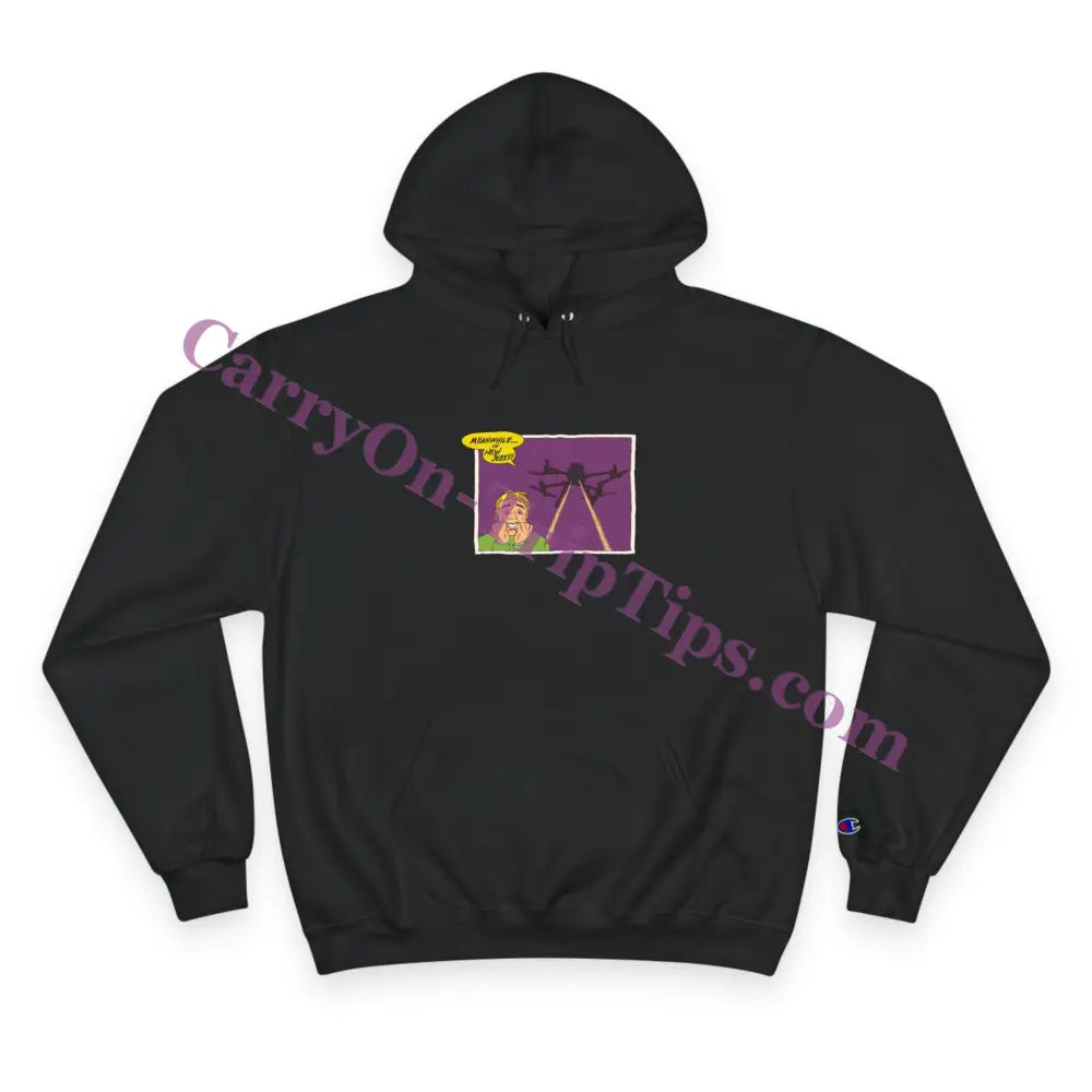 Meanwhile in NJ - Champion Hoodie Black / S Hoodie