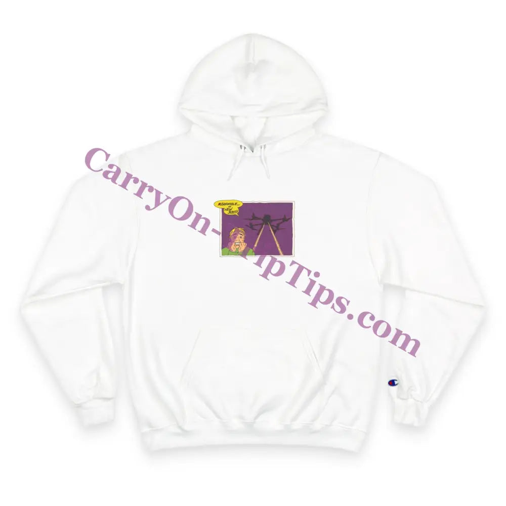 Meanwhile in NJ - Champion Hoodie White / S Hoodie