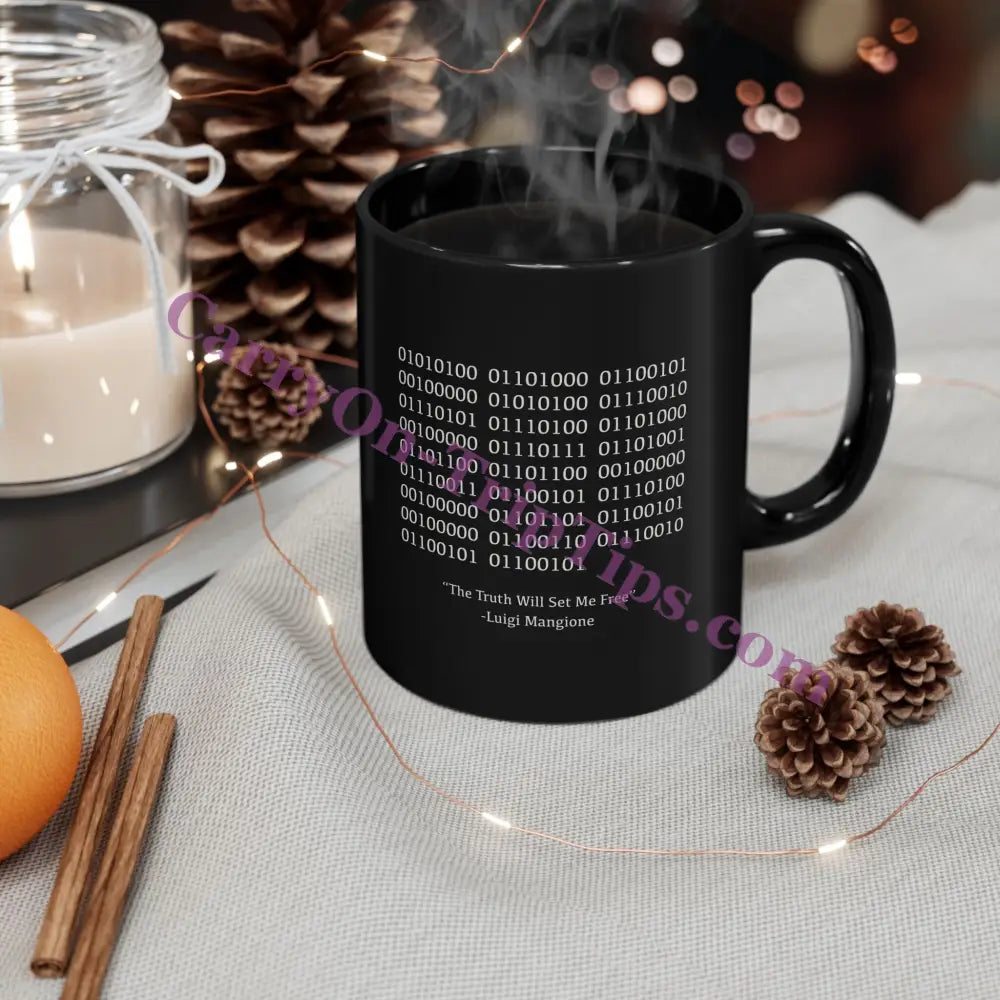 Binary - Black Mug (11Oz 15Oz) 11Oz