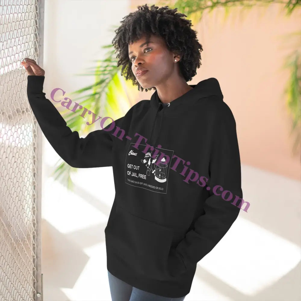 Get Outta Jail Free - Fleece Hoodie