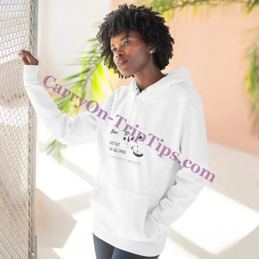 Get Outta Jail Free - Fleece Hoodie