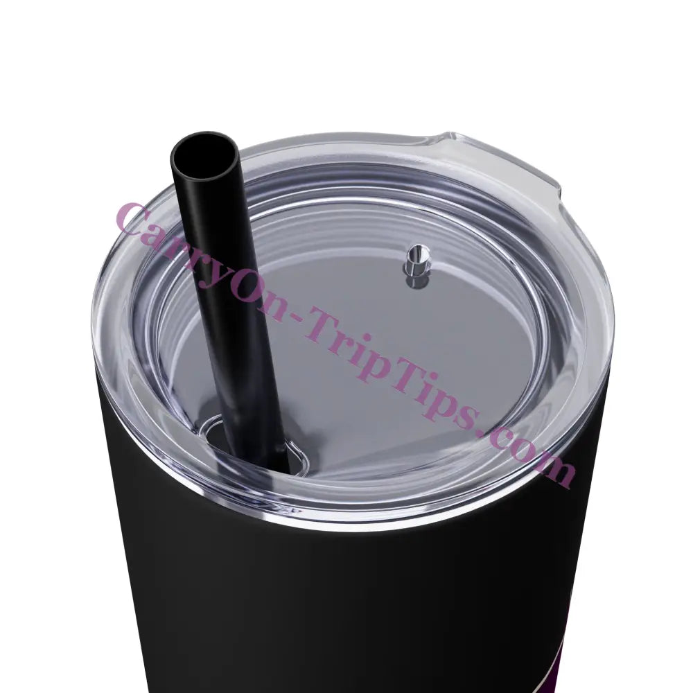 Meanwhile - Nj Skinny Tumbler With Straw 20Oz Mug