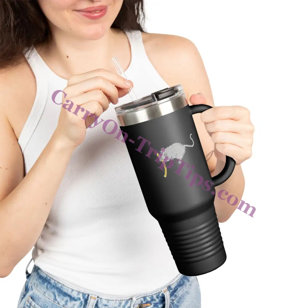 Rat N Fry Insulated Travel Mug 40Oz