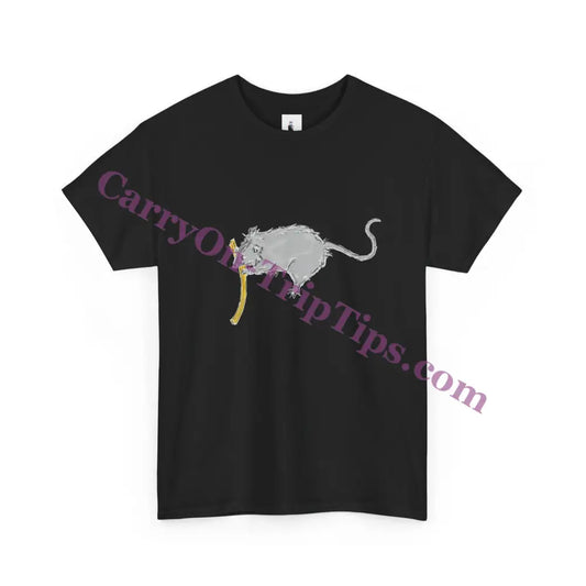 Rat N Fry - Unisex Heavy Cotton Tee Black / S T-Shirt