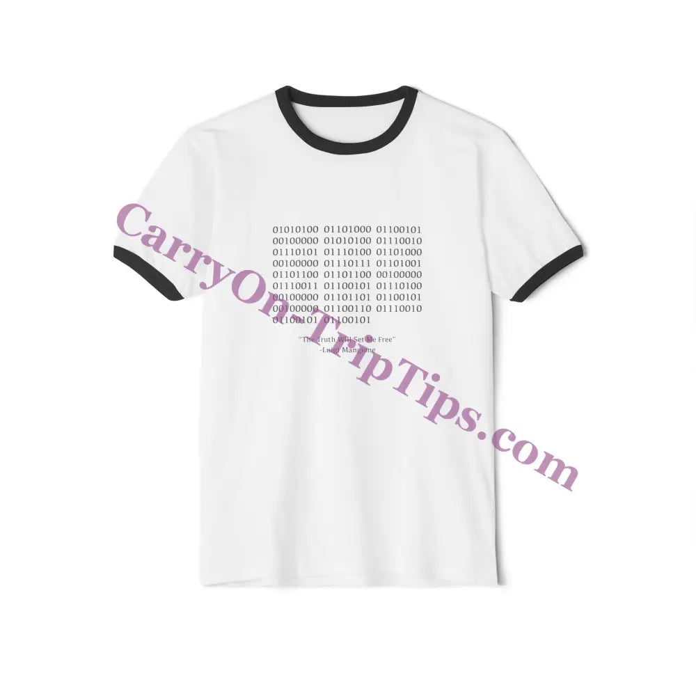Throwback Binary T White/Black / XS T-Shirt